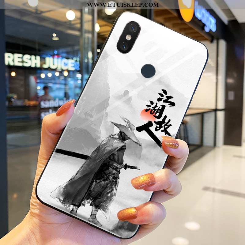 Etui Xiaomi Mi 8 Wzór Szkło All Inclusive Chiński Styl Ochraniacz Anti-fall Młodzież Kup