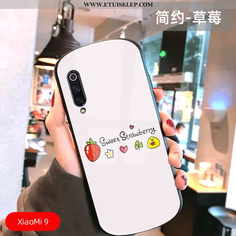 Etui Xiaomi Mi 9 Cienkie Wiatr Szkło Anti-fall All Inclusive Nubuku Online