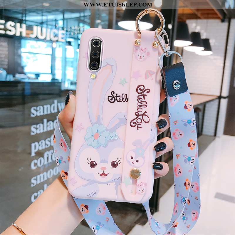 Etui Xiaomi Mi 9 Kreskówka All Inclusive Wiszące Ozdoby Trendy Futerał Anti-fall Telefon Komórkowy K