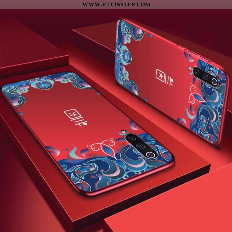 Etui Xiaomi Mi 9 Nubuku Niebieski Cienkie Telefon Komórkowy Futerał Trudno Mały Online