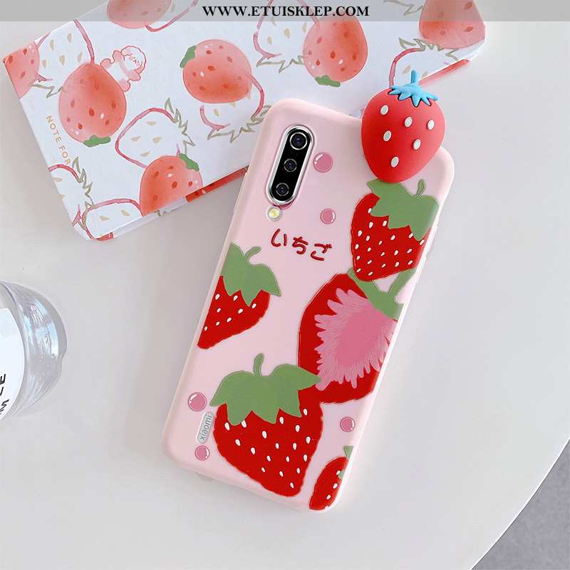 Etui Xiaomi Mi 9 Silikonowe Anti-fall Osobowość Piękny Różowe Czerwony Kreskówka Kupię