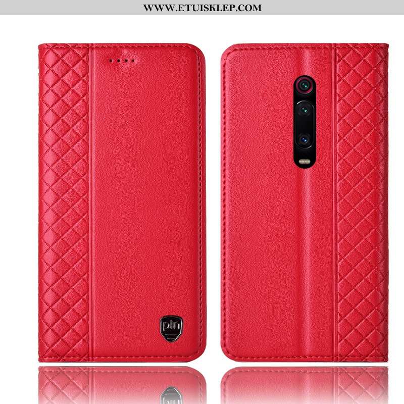 Etui Xiaomi Mi 9t Prawdziwa Skóra Mały Żółty Młodzież Telefon Komórkowy Czerwony Tani