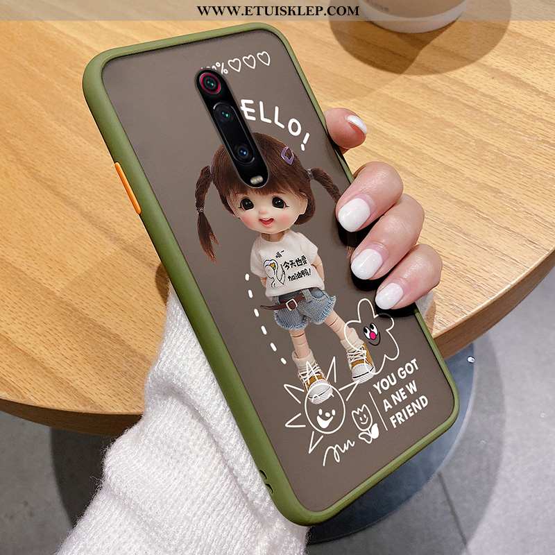 Etui Xiaomi Mi 9t Pro Cienkie Czerwony Trendy Kreatywne Silikonowe Nubuku Super Kup