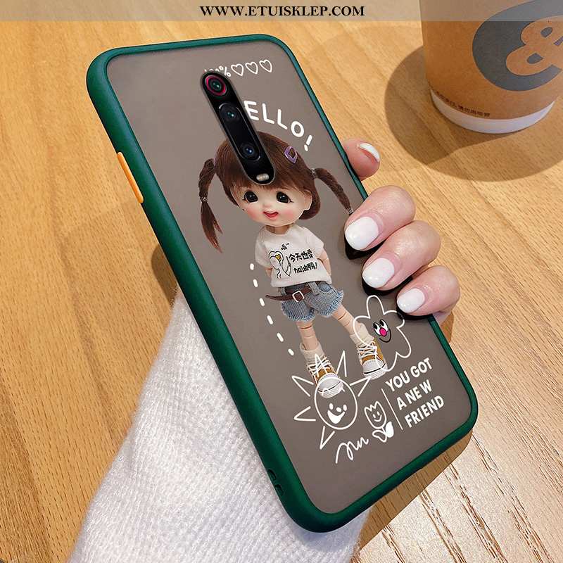 Etui Xiaomi Mi 9t Pro Cienkie Czerwony Trendy Kreatywne Silikonowe Nubuku Super Kup