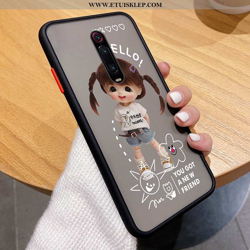 Etui Xiaomi Mi 9t Pro Cienkie Czerwony Trendy Kreatywne Silikonowe Nubuku Super Kup