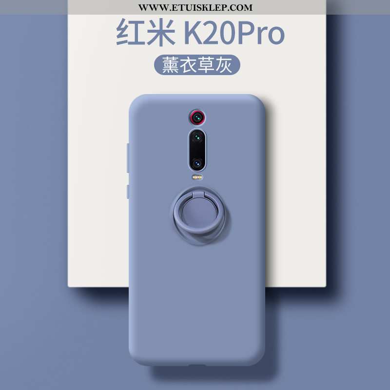 Etui Xiaomi Mi 9t Pro Cienkie Nubuku Super Kreatywne Wspornik Czerwony Tanie