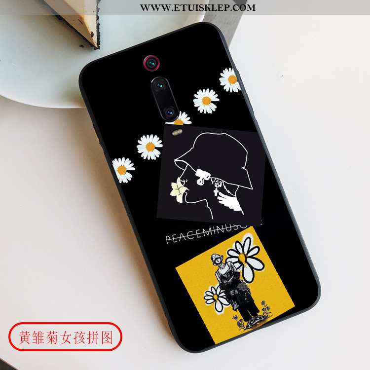 Etui Xiaomi Mi 9t Pro Silikonowe Smok Czerwony Miękki Zakochani Czarny Tani