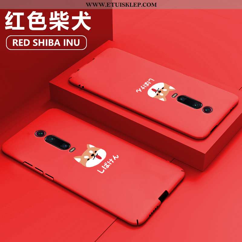 Etui Xiaomi Mi 9t Pro Super Trudno Futerał Ochraniacz Czerwony Anti-fall Czerwony Netto Dyskont