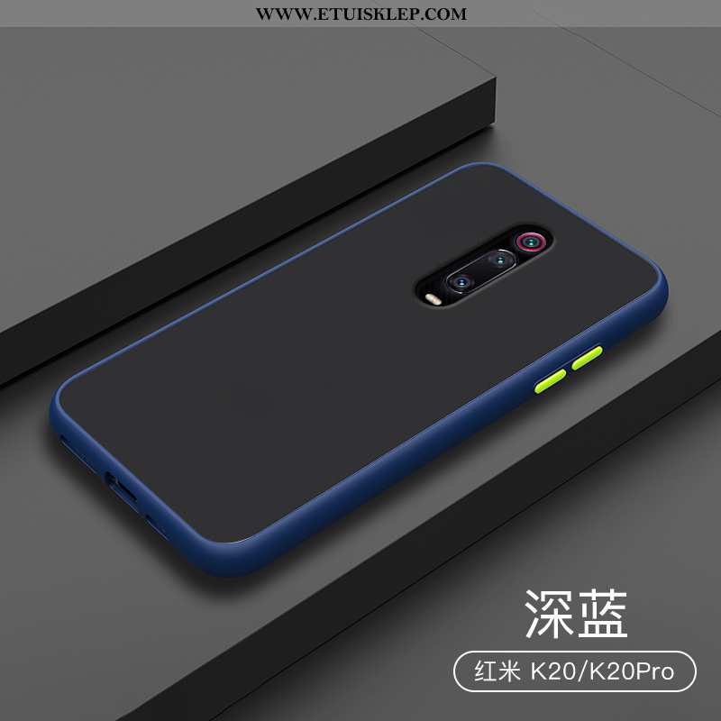 Etui Xiaomi Mi 9t Silikonowe All Inclusive Ciemno Niebieski Mały Antypoślizgowe Czerwony Futerał Skl