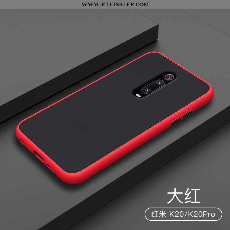 Etui Xiaomi Mi 9t Silikonowe All Inclusive Ciemno Niebieski Mały Antypoślizgowe Czerwony Futerał Skl
