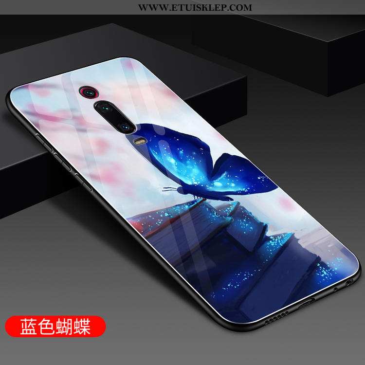 Etui Xiaomi Mi 9t Silikonowe Lustro All Inclusive Telefon Komórkowy Mały Anti-fall Czerwony Kupię