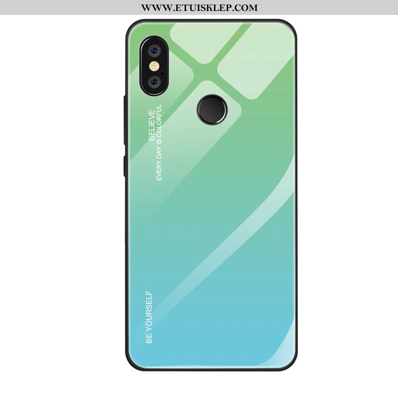 Etui Xiaomi Mi A2 Lite Osobowość Szkło Silikonowe Mały All Inclusive Trendy Nubuku Dyskont