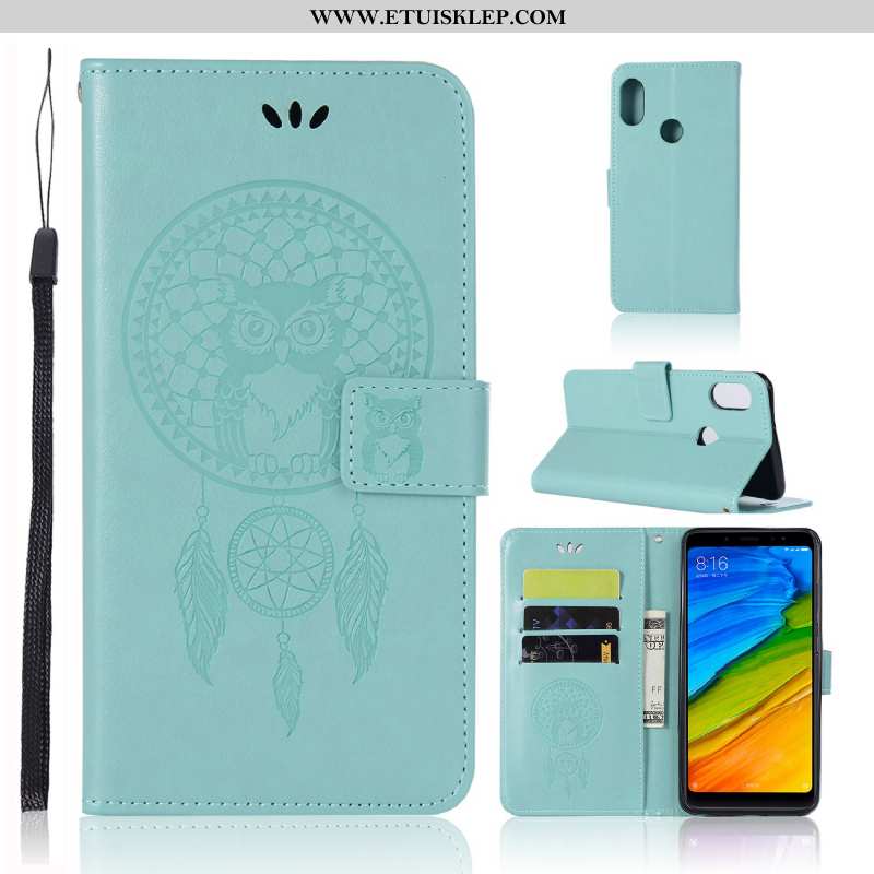 Etui Xiaomi Mi A2 Skórzane Zielony Obudowa Futerał Mały Telefon Komórkowy Anti-fall Sprzedam