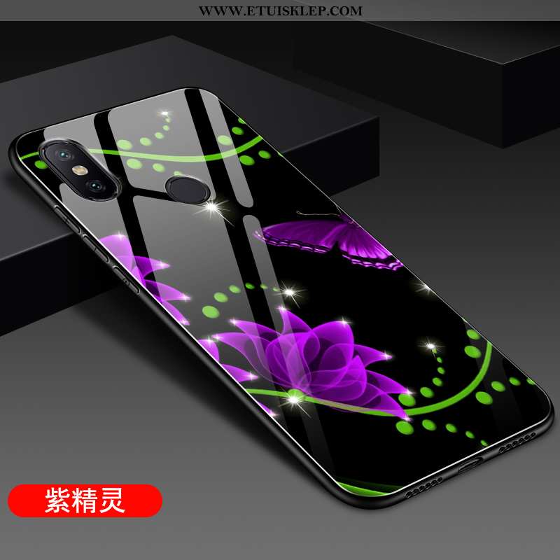 Etui Xiaomi Mi A2 Szkło Telefon Komórkowy Mały All Inclusive Czerwony Netto Cienkie Trendy Oferta