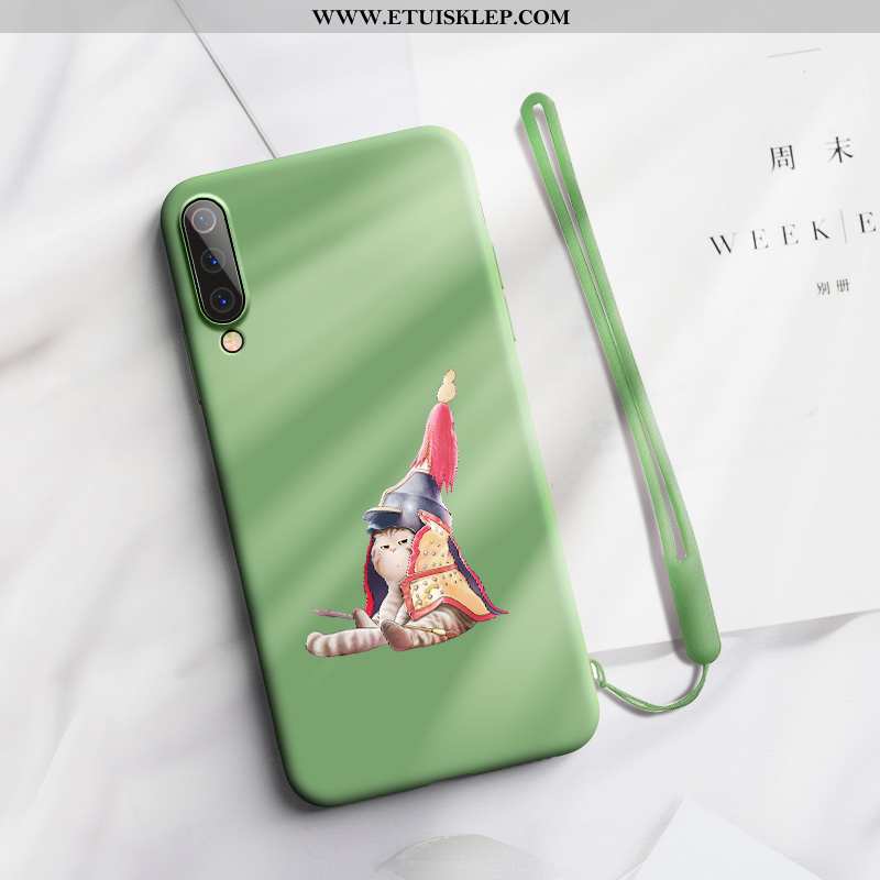 Etui Xiaomi Mi A3 Silikonowe Anti-fall Futerał Kreskówka Trendy Kotek Nowy Kup