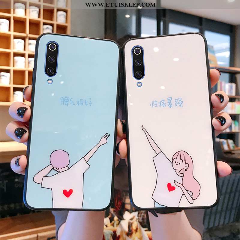 Etui Xiaomi Mi A3 Silikonowe Miękki Kreatywne Trendy Niebieski Futerał Sklep