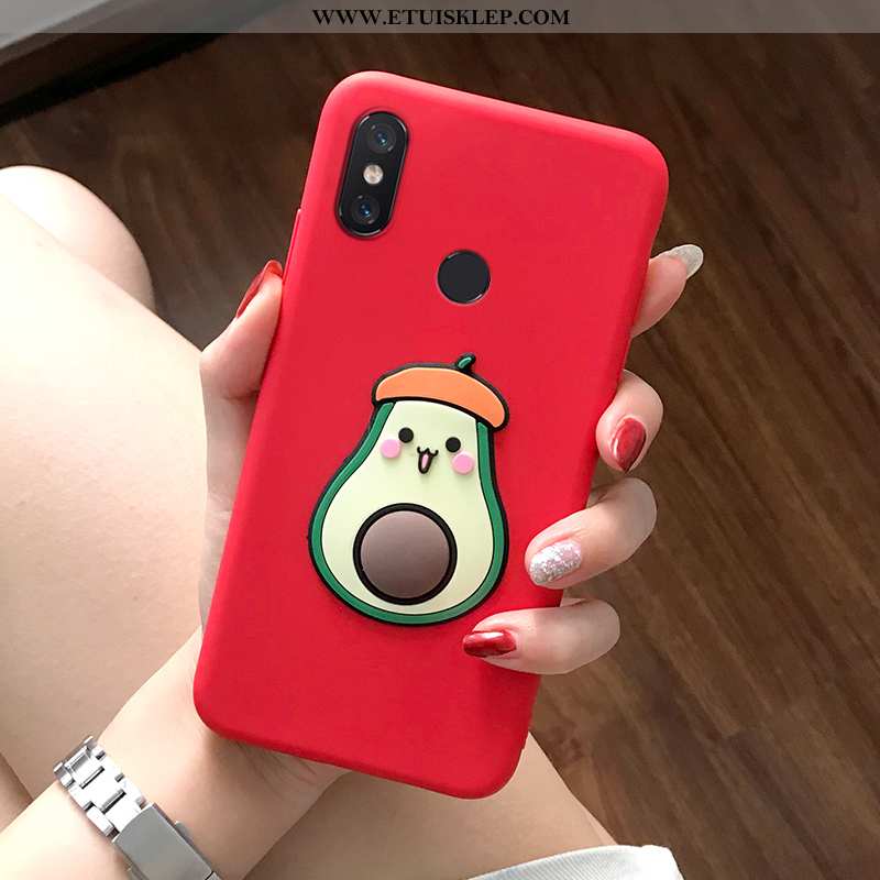 Etui Xiaomi Mi Max 3 Piękny Proste Miękki Czerwony Netto Futerał Osobowość Dyskont