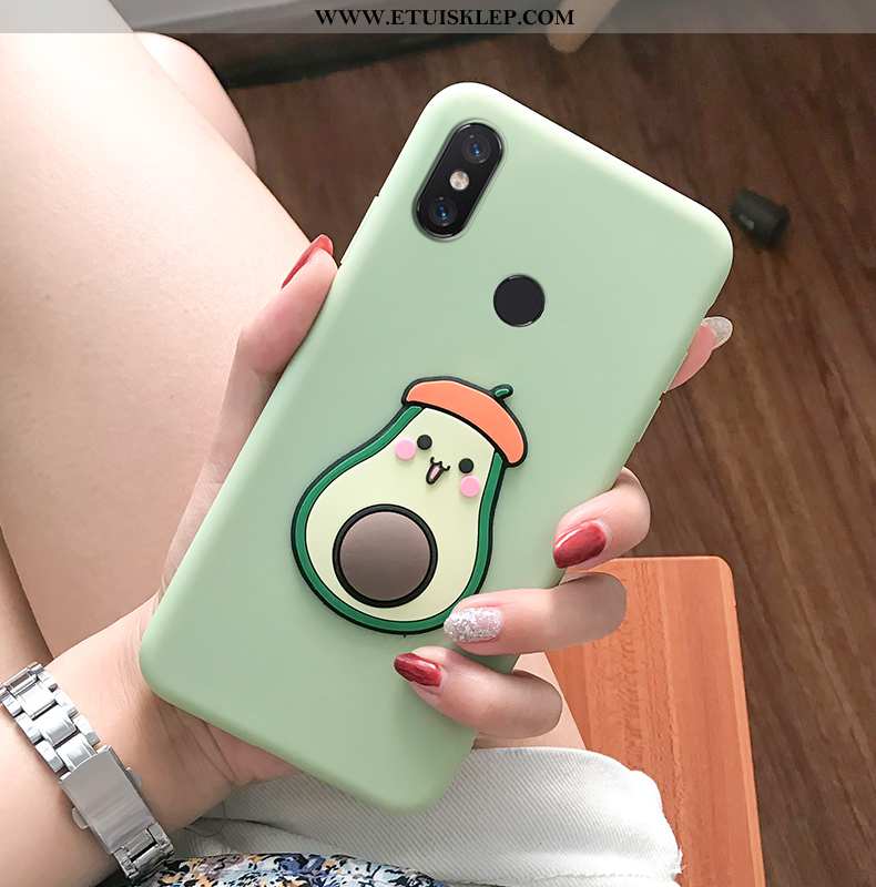 Etui Xiaomi Mi Max 3 Piękny Proste Miękki Czerwony Netto Futerał Osobowość Dyskont