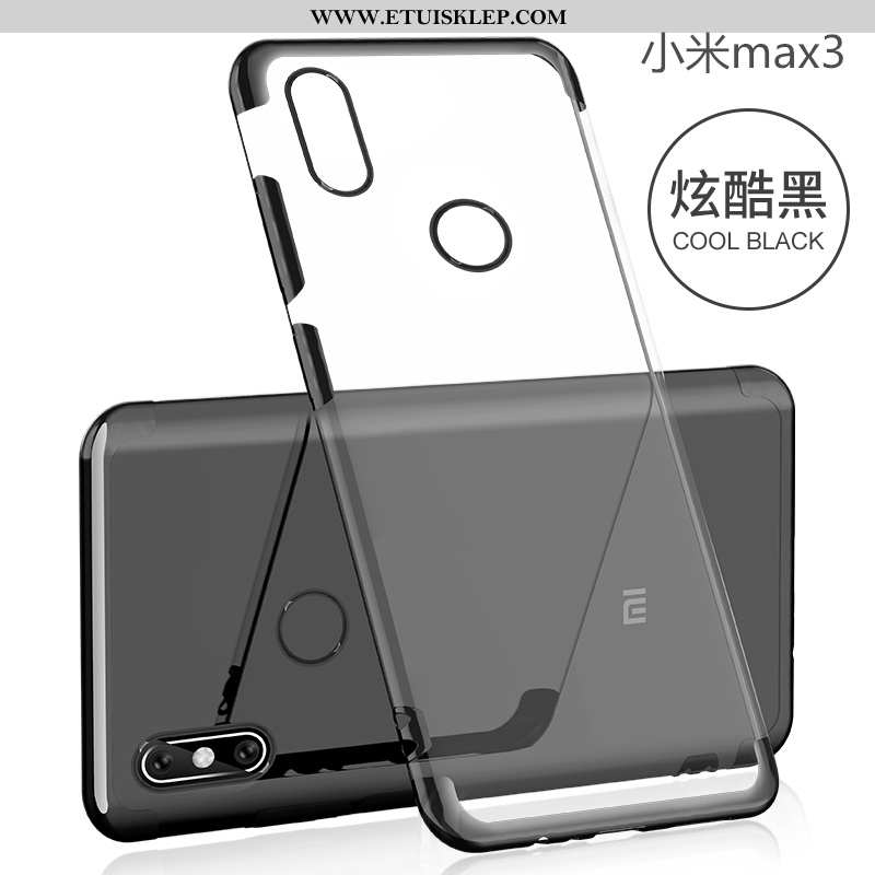 Etui Xiaomi Mi Max 3 Przezroczysty All Inclusive Super Nowy Silikonowe Futerał Różowe Sklep