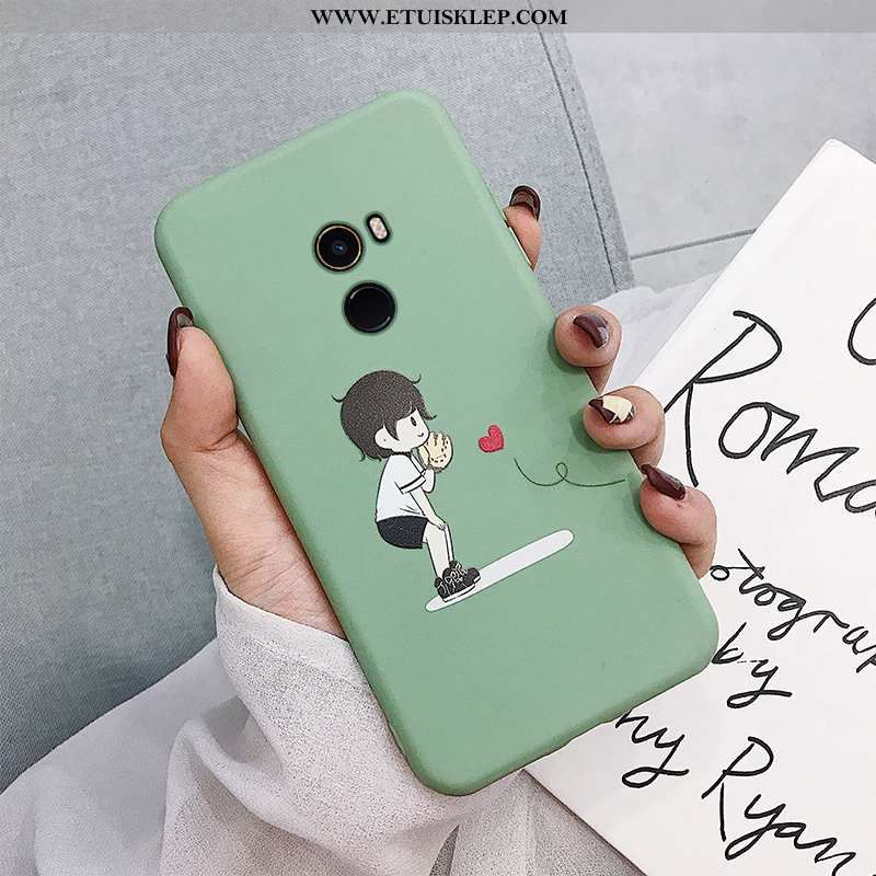 Etui Xiaomi Mi Mix 2 Miękki All Inclusive Mały Futerał Anti-fall Zakochani Świeży Tani