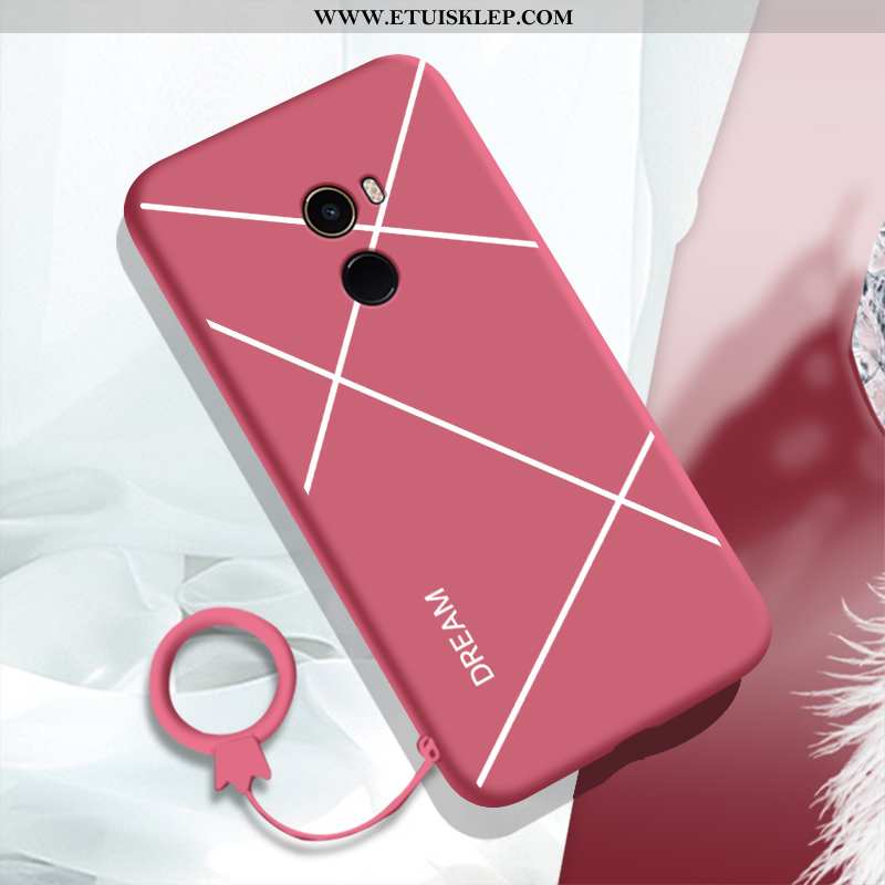 Etui Xiaomi Mi Mix 2 Silikonowe Futerał Kreatywne Piękny Czerwony Netto Trendy Proste Kupię