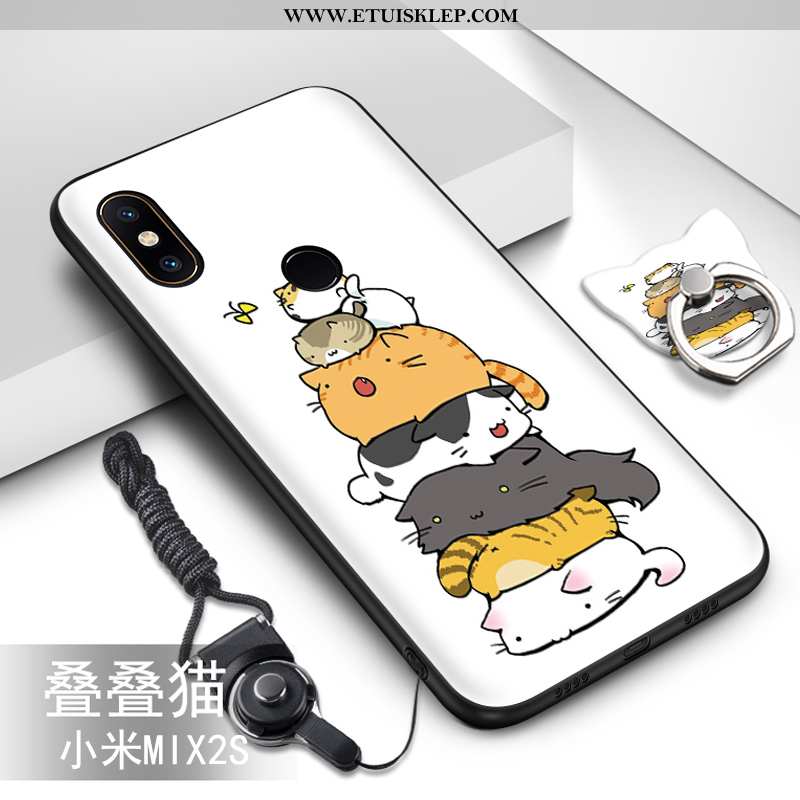 Etui Xiaomi Mi Mix 2s Miękki Trendy Kreskówka Anti-fall Ochraniacz Zielony Wiszące Ozdoby Tani