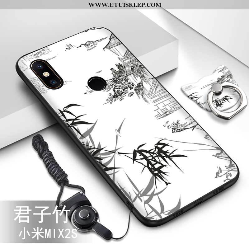 Etui Xiaomi Mi Mix 2s Miękki Trendy Kreskówka Anti-fall Ochraniacz Zielony Wiszące Ozdoby Tani