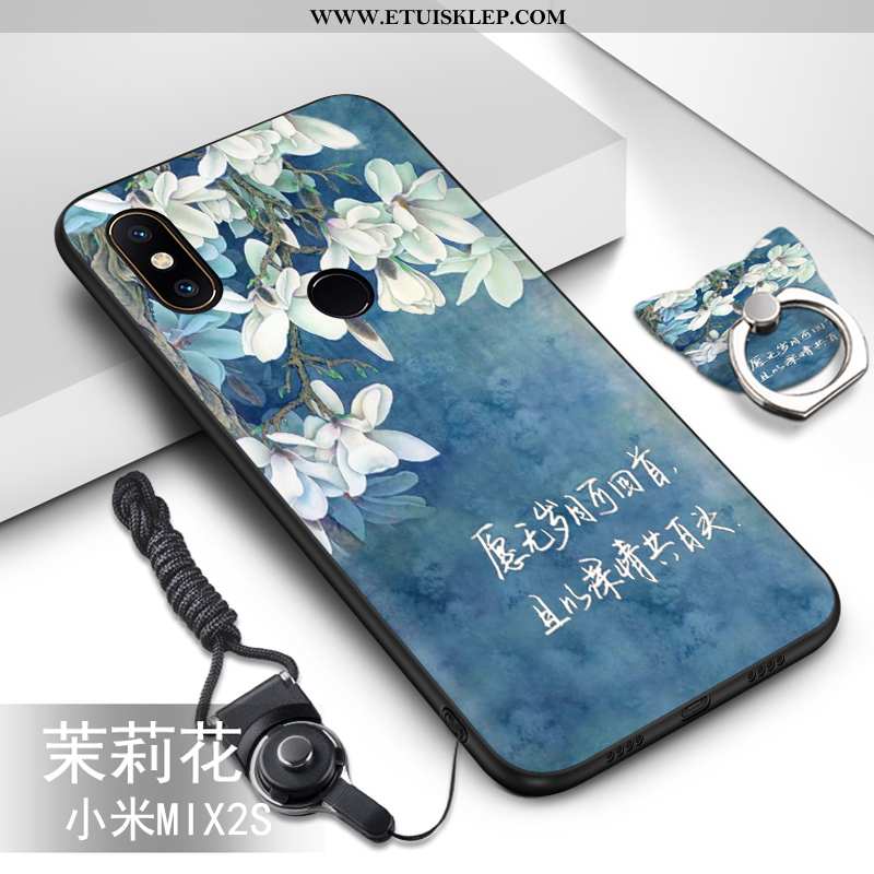 Etui Xiaomi Mi Mix 2s Miękki Trendy Kreskówka Anti-fall Ochraniacz Zielony Wiszące Ozdoby Tani