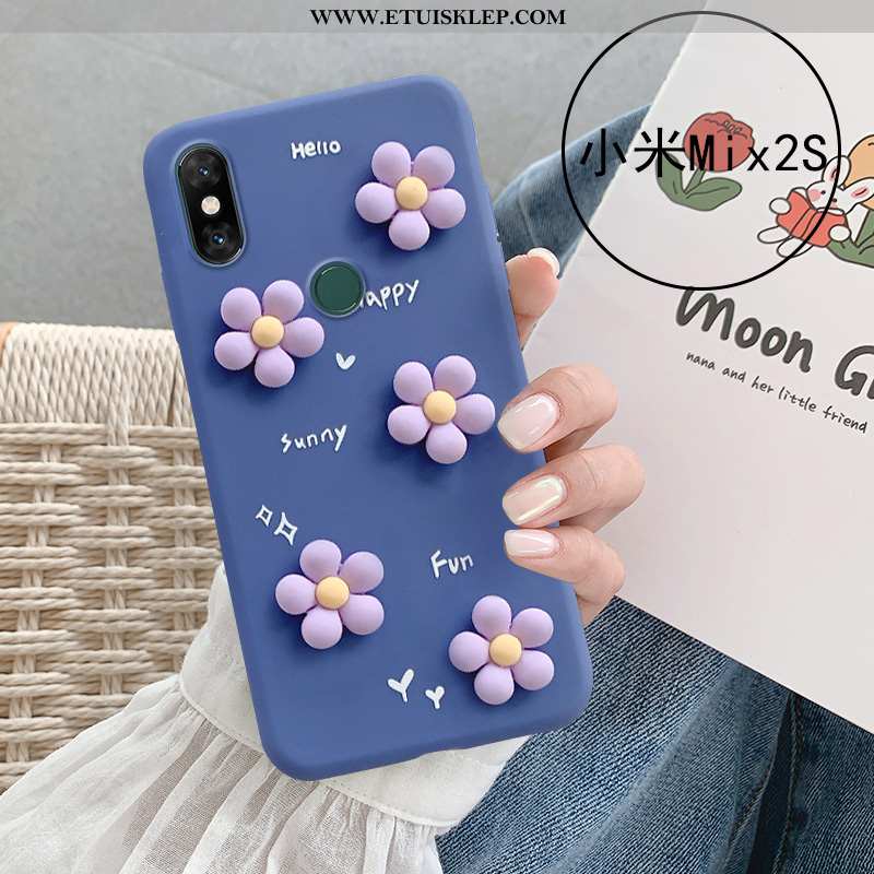 Etui Xiaomi Mi Mix 2s Miękki Wiatr Kwiaty Anti-fall Futerał Trójwymiarowy Online