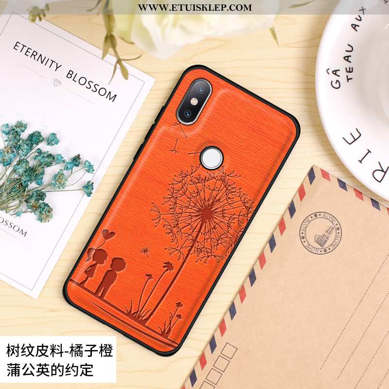 Etui Xiaomi Mi Mix 2s Osobowość Telefon Komórkowy Futerał Silikonowe Piękny Pomarańczowy Wzór Sprzed
