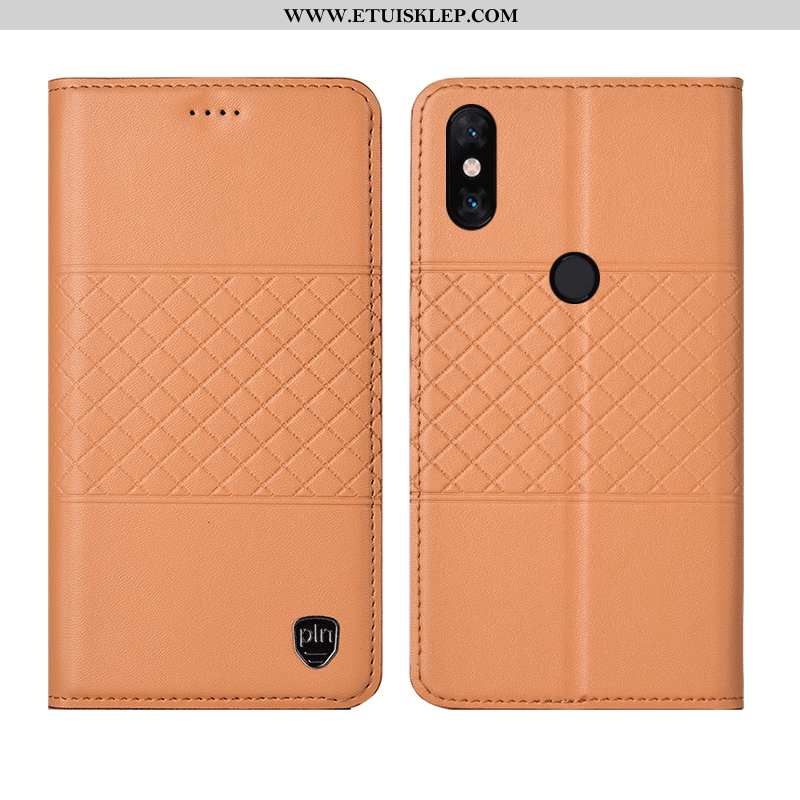 Etui Xiaomi Mi Mix 2s Skórzane Brązowy All Inclusive Pokrowce Telefon Komórkowy Anti-fall Futerał Of