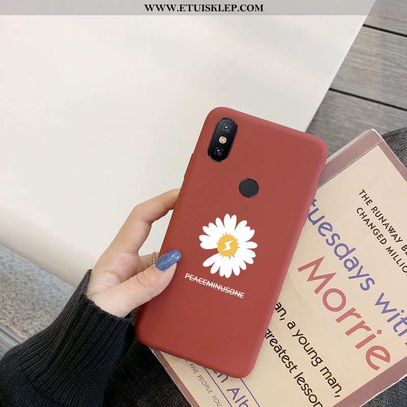 Etui Xiaomi Mi Mix 2s Trendy Czerwony Netto All Inclusive Smok Proste Mały Anti-fall Kup