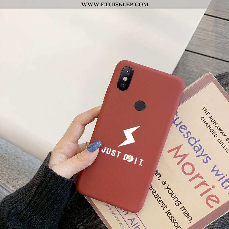 Etui Xiaomi Mi Mix 2s Trendy Czerwony Netto All Inclusive Smok Proste Mały Anti-fall Kup