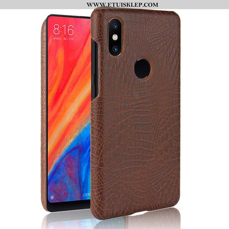 Etui Xiaomi Mi Mix 2s Wzór Skórzane Skóra Anti-fall Mały Młodzież Czarny Sklep