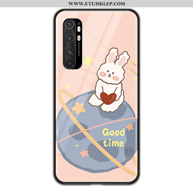 Etui Xiaomi Mi Note 10 Lite Kreskówka Młodzież Telefon Komórkowy Żółty Futerał Anti-fall Mały Tanie