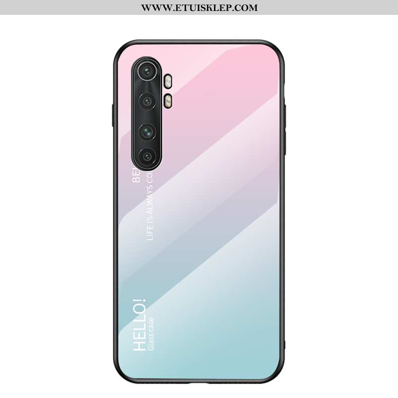 Etui Xiaomi Mi Note 10 Lite Szkło Mały Purpurowy Silikonowe Czerwony Netto Anti-fall Tani