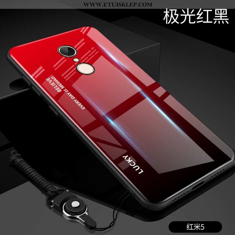 Etui Xiaomi Redmi 5 Ochraniacz Osobowość Lustro Czerwony Futerał Kreatywne Cienkie Kup