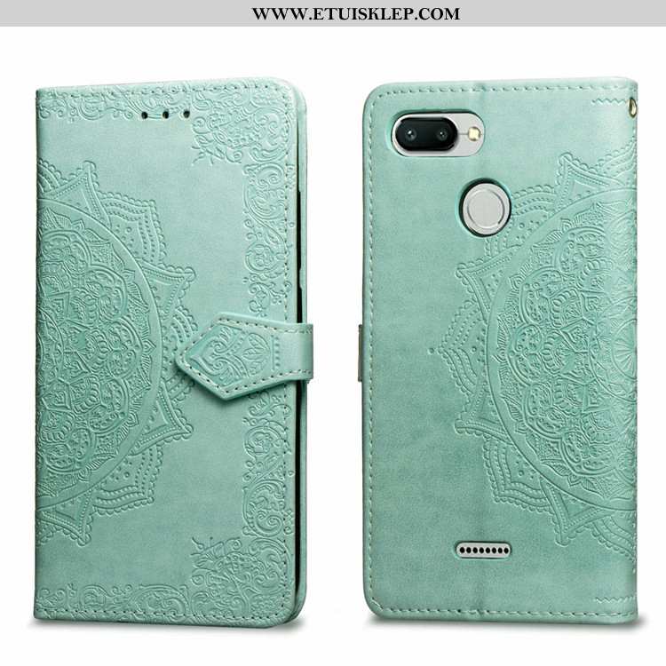 Etui Xiaomi Redmi 6 Skórzane Pokrowce Czarny Anti-fall Ochraniacz All Inclusive Kup