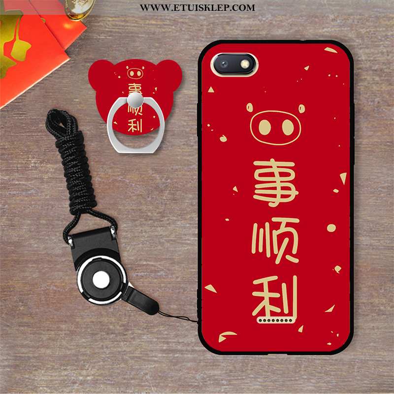 Etui Xiaomi Redmi 6a Miękki Biały All Inclusive Futerał Czerwony Trendy Tanie