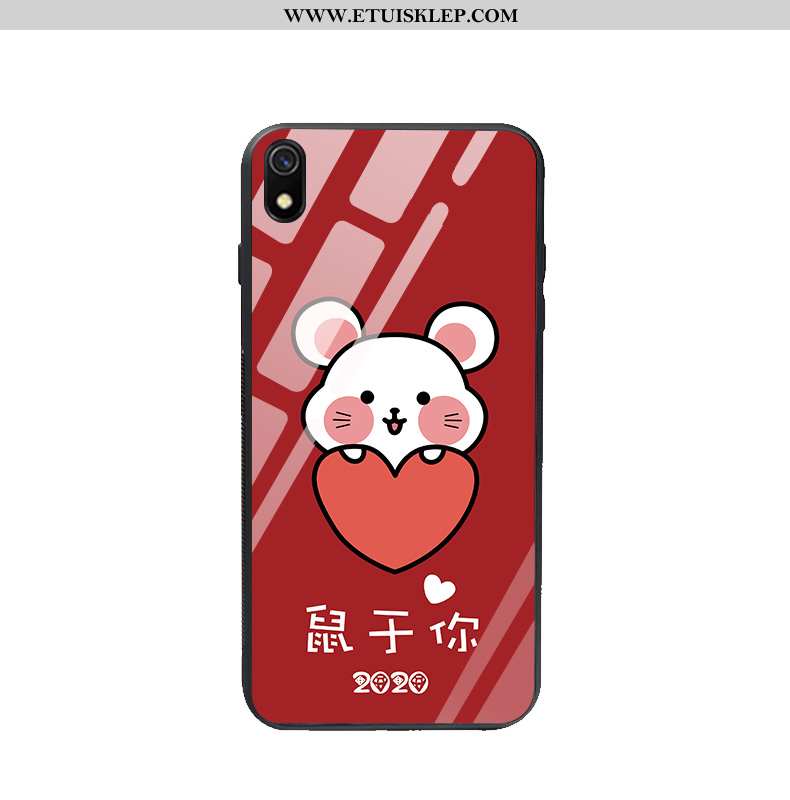 Etui Xiaomi Redmi 7a Piękny Telefon Komórkowy Szkło Futerał Anti-fall Nowy Czerwony Oferta