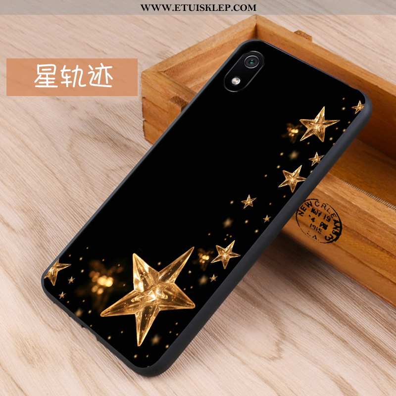 Etui Xiaomi Redmi 7a Trendy Nubuku Silikonowe Ciemno Niebieski Kreatywne Futerał Tanie