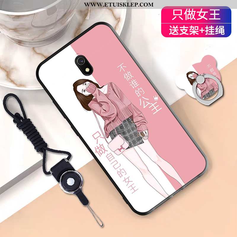 Etui Xiaomi Redmi 8a Filmy Ring Czarny Trendy Szkło Hartowane All Inclusive Telefon Komórkowy Tani