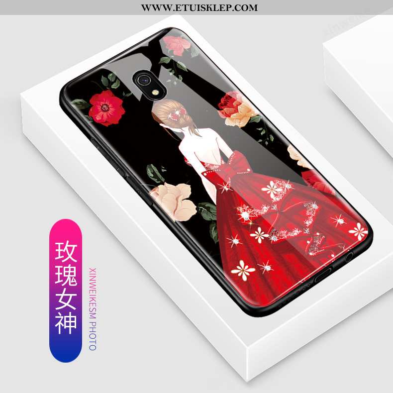 Etui Xiaomi Redmi 8a Piękny Szkło Hartowane Trudno Mały Czerwony Telefon Komórkowy Tani