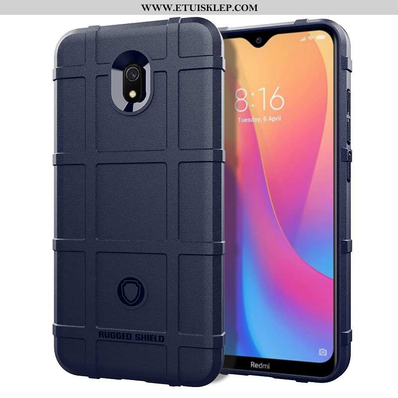 Etui Xiaomi Redmi 8a Trendy Nubuku Silikonowe Czarny Kreatywne Czerwony Netto Czerwony Dyskont