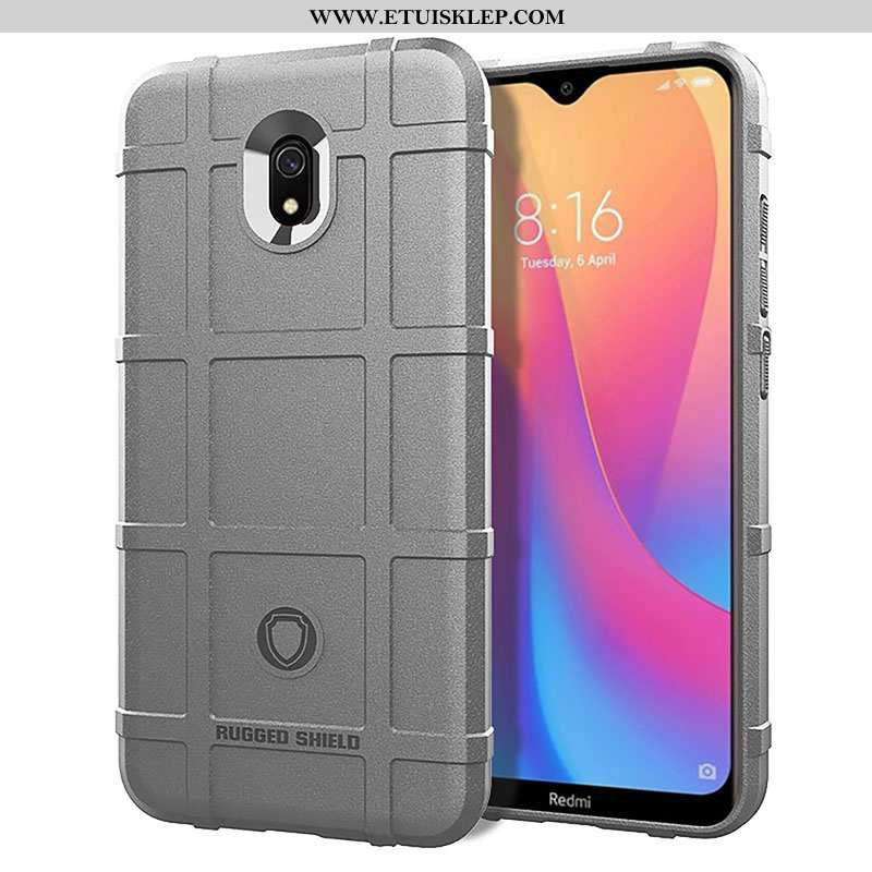 Etui Xiaomi Redmi 8a Trendy Nubuku Silikonowe Czarny Kreatywne Czerwony Netto Czerwony Dyskont