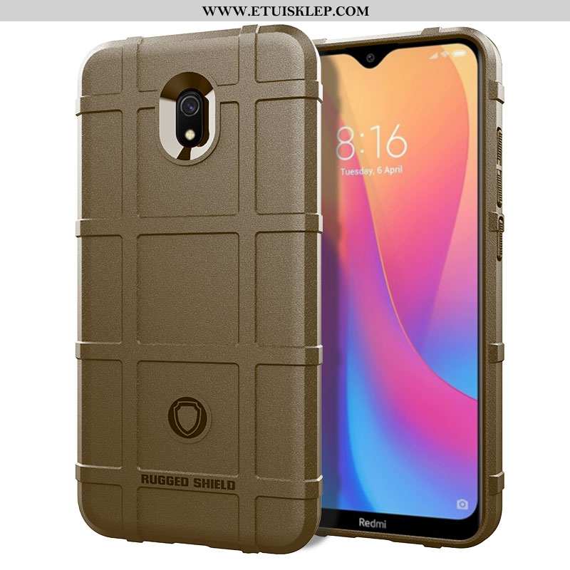 Etui Xiaomi Redmi 8a Trendy Nubuku Silikonowe Czarny Kreatywne Czerwony Netto Czerwony Dyskont