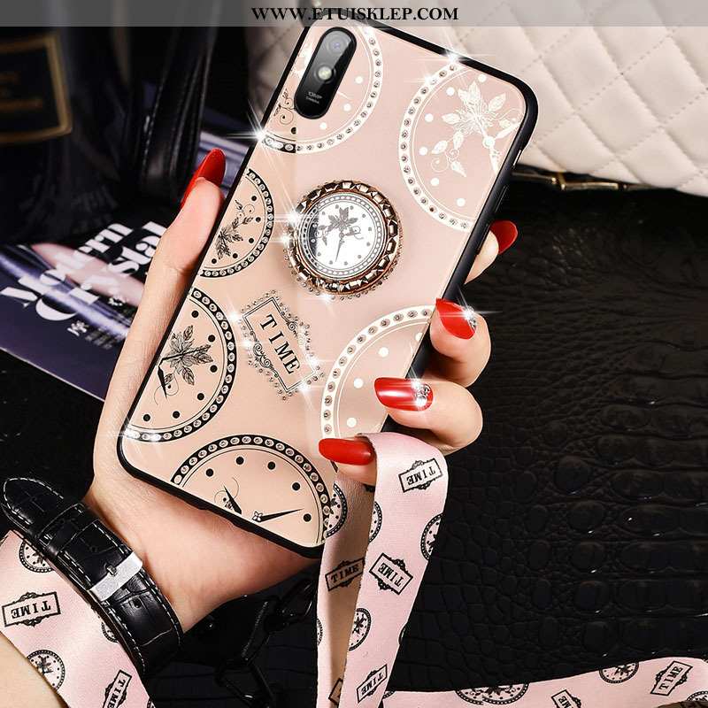 Etui Xiaomi Redmi 9a Szkło All Inclusive Wiszące Ozdoby Kreatywne Biały Trendy Czerwony Tani