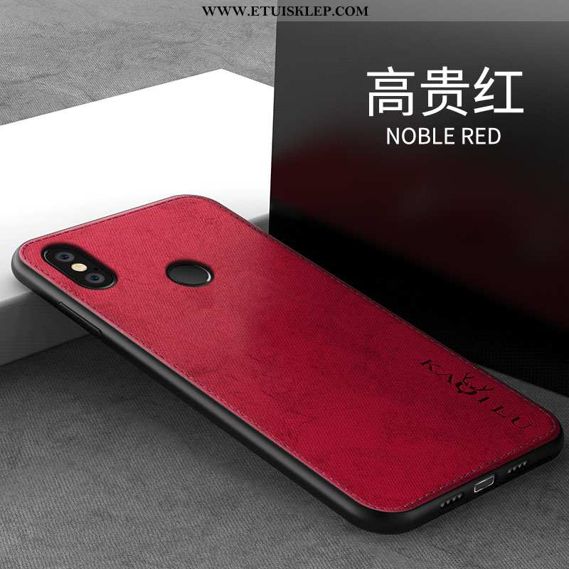 Etui Xiaomi Redmi Note 6 Pro Silikonowe Płótno Zakochani Miękki Czerwony Kreatywne All Inclusive Onl