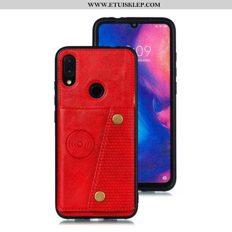 Etui Xiaomi Redmi Note 7 Miękki Karta Futerał Czerwony Telefon Komórkowy Wspornik Na Sprzedaż