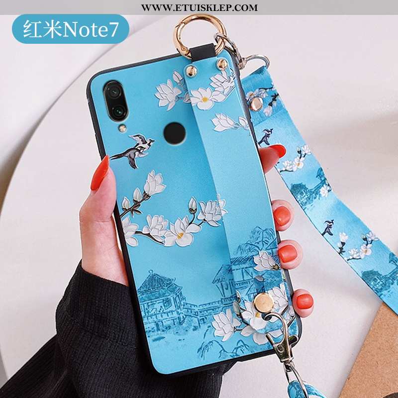 Etui Xiaomi Redmi Note 7 Trendy Chiński Styl Osobowość Czerwony Netto All Inclusive Telefon Komórkow